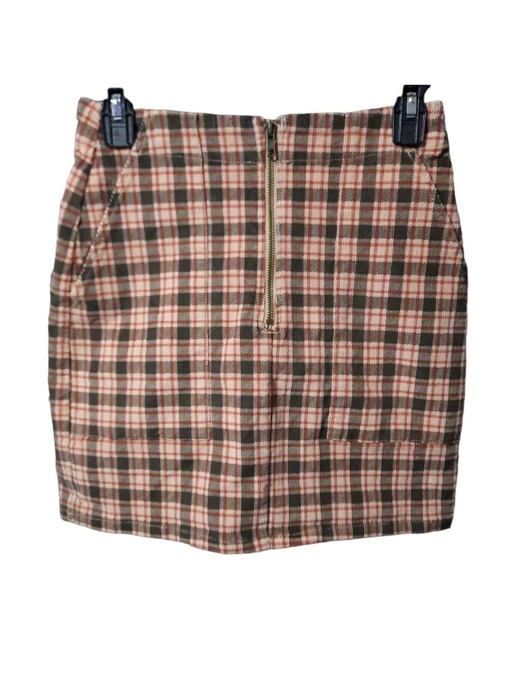 Wild Fable Plaid Mini Skirt Size 0